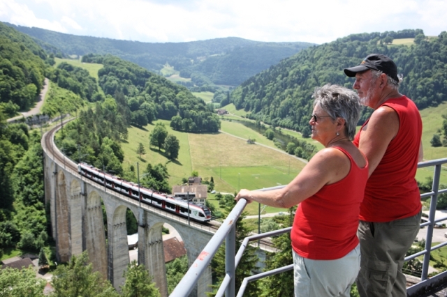 Le Doubs et le paysage de St-Ursanne